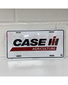 1800 Case IH White Logo License Plate