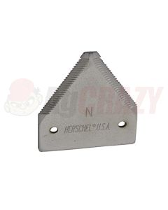 S20-4719 Heavy Top Serrated Chrome Sections